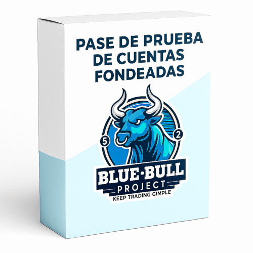 Pase de Prueba de cuentas fondeadas - Blue Bull Project